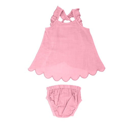 L'ovedbaby Muslin Tunic & Bloomer Set[ムスリン チュニック&ブルマ セット]