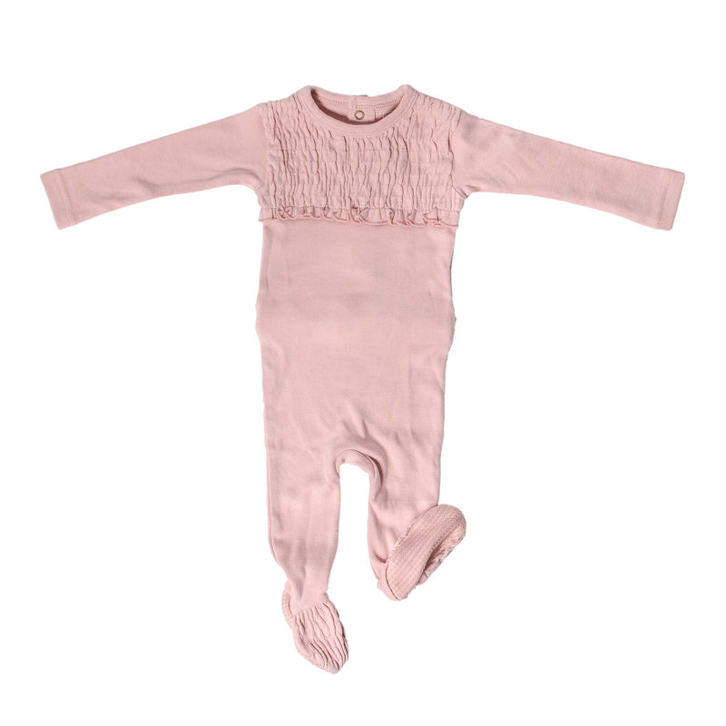L'ovedbaby Smocked Footie[スモック ロンパース]